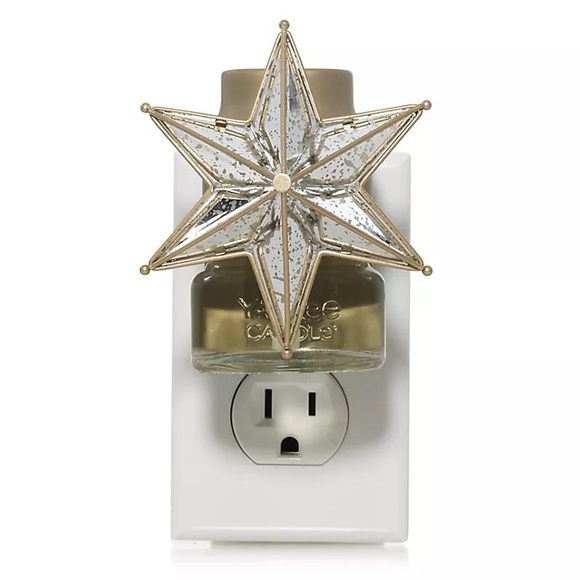 4 Pc Yankee Candle ScentPlug Dimensional Star Light-Up Fragrance Diffuser - Picture 6 of 8